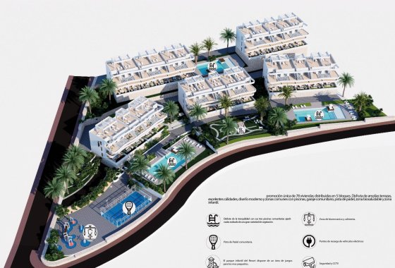 Obra nueva - Apartamento  - Finestrat - Puig Campana Golf