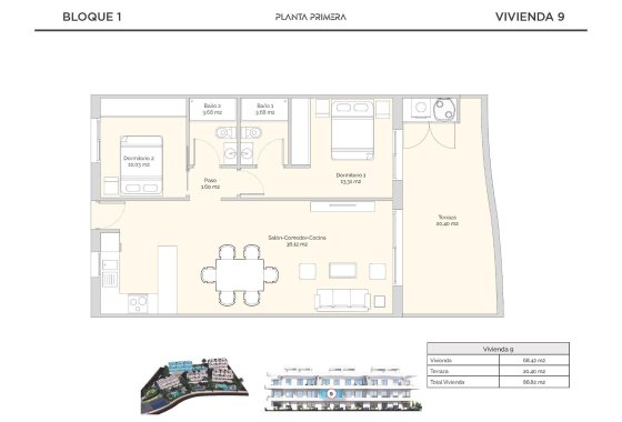 Obra nueva - Apartamento  - Finestrat - Puig Campana Golf