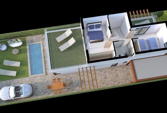Новое здание - Villa - Los Alcázares - Torre del Rame