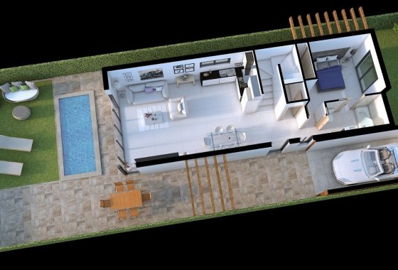 Новое здание - Villa - Los Alcázares - Torre del Rame
