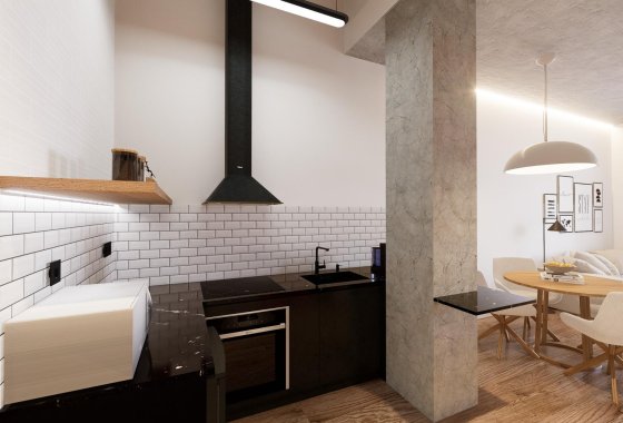 Новое здание - Квартира  - Alicante - Carolinas Bajas
