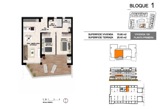 Obra nueva - Apartamento  - Orihuela Costa