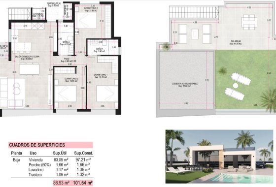 Новое здание - Villa - Alhama De Murcia - Condado De Alhama