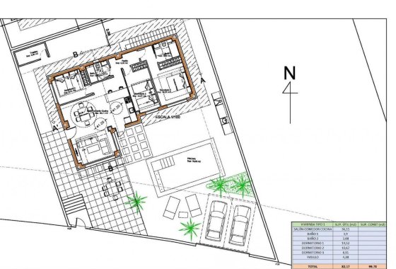 Новое здание - Villa - Polop - La Alberca