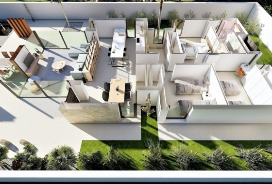 Новое здание - Villa - San Fulgencio - El Oasis