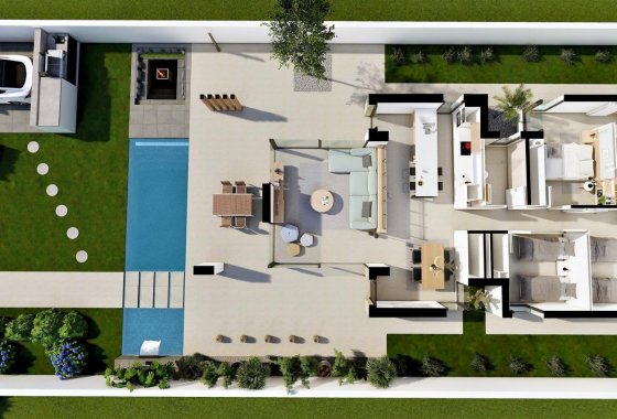 Новое здание - Villa - San Fulgencio - El Oasis