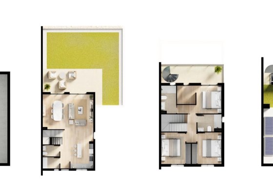 Nieuwbouw Woningen - Halfvrijstaand Villa - Finestrat