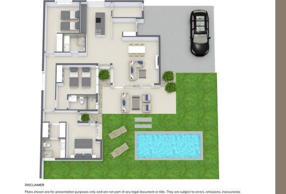 Новое здание - Villa - Baños y Mendigo - Altaona Golf