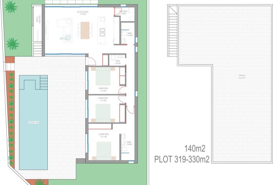 Новое здание - Villa - San Javier - Parque del doce