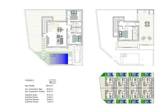 Новое здание - Villa - Torre Pacheco - Roldán