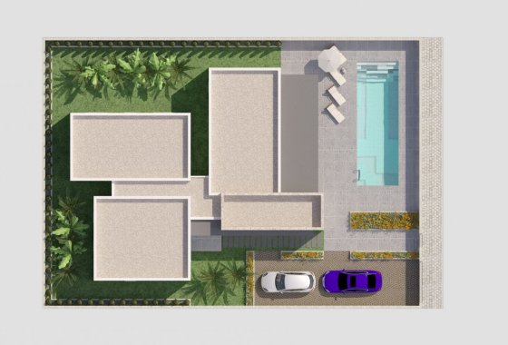 Новое здание - Villa - Benijofar - Polideportivo
