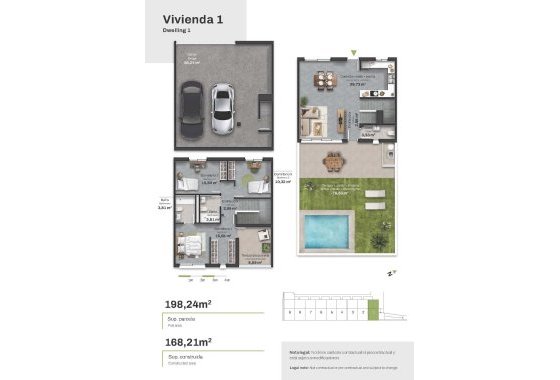 New Build - Villa / ikerházfél - Mojacar - Descargador