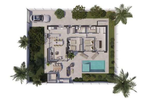 Nieuwbouw Woningen - Villa - Polop