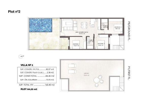 Nieuwbouw Woningen - Halfvrijstaand Villa - Pilar de la Horadada