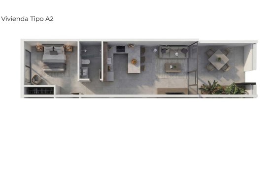 New Build - Apartment  - Vera - Vera Playa