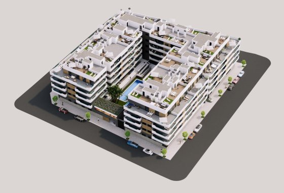 New Build - Apartment  - Santa Pola - Estacion de autobuses