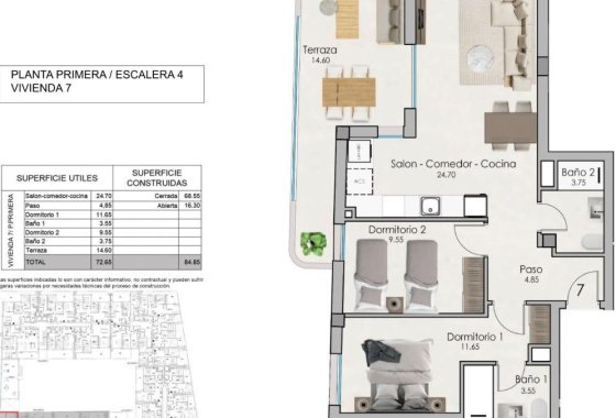 New Build - Apartment  - Santa Pola - Estacion de autobuses