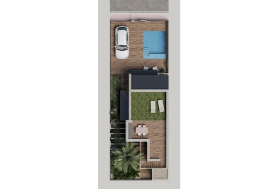 Nieuwbouw  - Villa - San Pedro del Pinatar - Pueblo