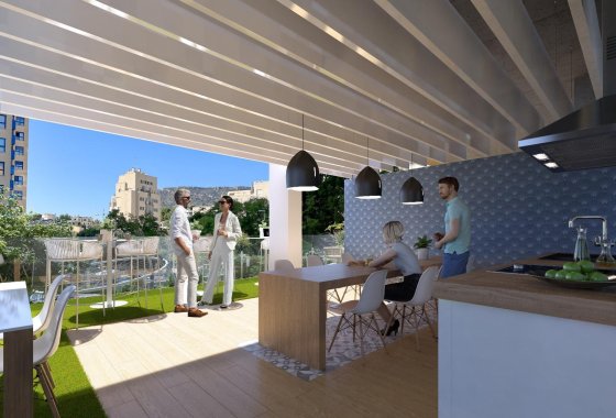 Новое здание - Квартира  - Calpe