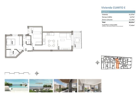 New Build - Apartment  - Guardamar del Segura - Pueblo