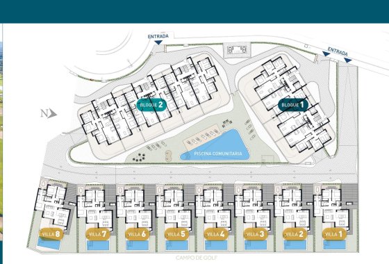 New Build - Apartment  - Los Alcázares - Serena Golf