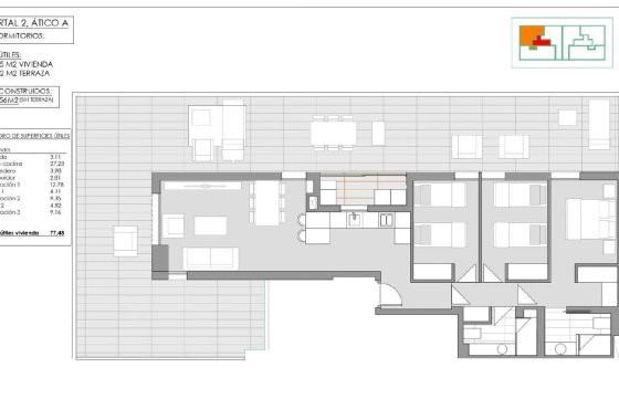 Obra nueva - Apartamento  - Jávea - Pueblo