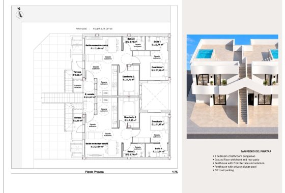 New Build - Apartman - San Pedro del Pinatar - Los Peñascos