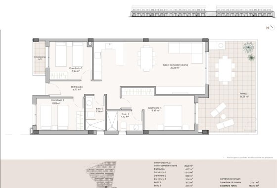 New Build - Apartman - Pulpi - Aguilón Golf