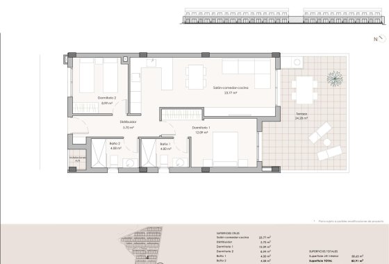 New Build - Apartman - Pulpi - Aguilón Golf