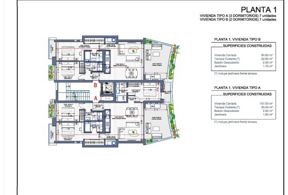 Новое здание - Квартира  - La Manga - La Manga Club