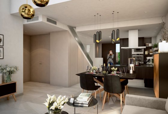 Nieuwbouw Woningen - Halfvrijstaand Villa - Algorfa