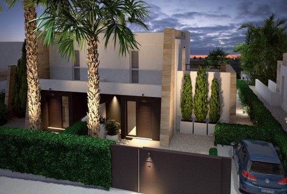 Nieuwbouw Woningen - Halfvrijstaand Villa - Algorfa