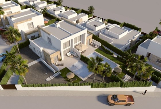 Nieuwbouw Woningen - Halfvrijstaand Villa - Algorfa