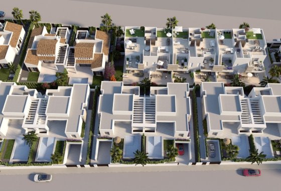 Nieuwbouw Woningen - Halfvrijstaand Villa - Algorfa
