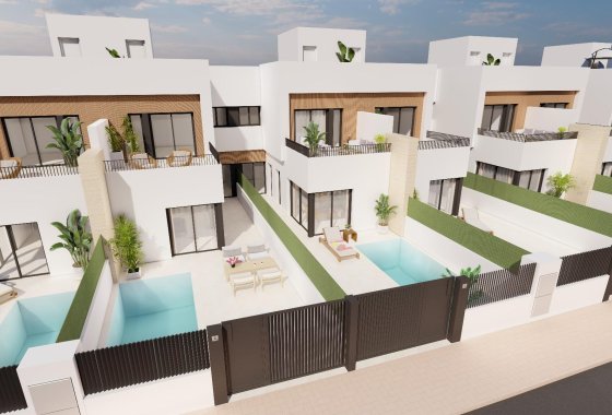 New Build - Villa / ikerházfél - Santiago de la Ribera