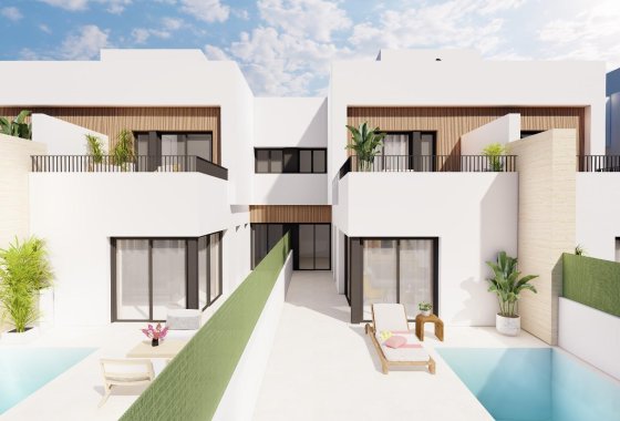 New Build - Villa / ikerházfél - Santiago de la Ribera