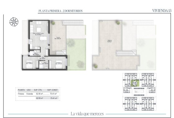 Новое здание - Квартира  - Alhama De Murcia