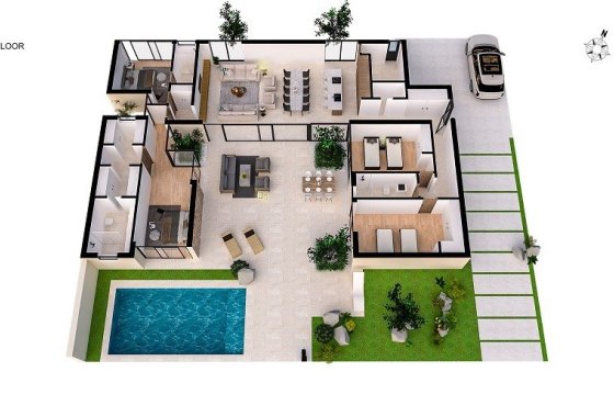 Obra nueva - Villa - Baños y Mendigo