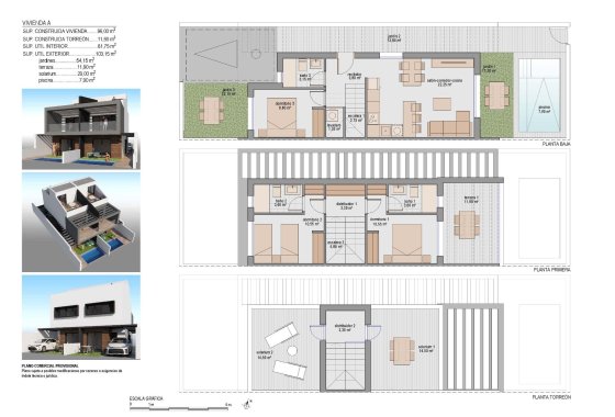 Nieuwbouw  - Halfvrijstaand Villa - San Javier
