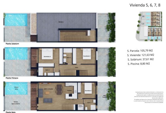 New Build - Semi-detached Villa - Pilar de la Horadada