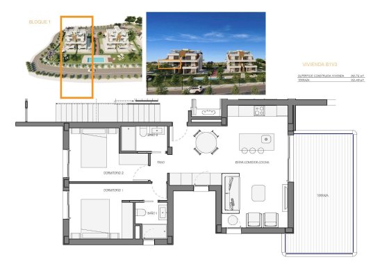 Новое здание - Квартира  - Fuente Álamo