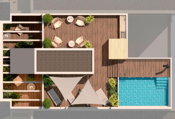 Новое здание - Квартира  - Torrevieja