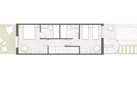 New Build - Villa / ikerházfél - Pilar de la Horadada