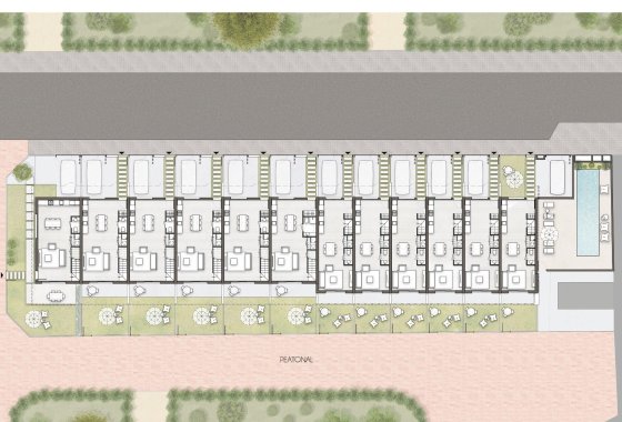 New Build - Villa / ikerházfél - Pilar de la Horadada