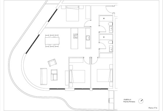 Nieuwbouw  - Appartement  - Calpe