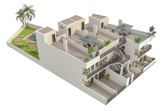Nouvelle construction - Appartement - Hondón de las Nieves
