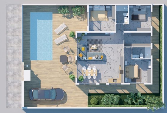 Nieuwbouw  - Villa - Ciudad Quesada