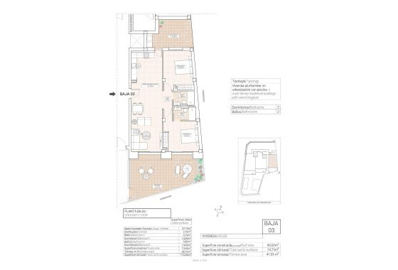 Nouvelle construction - Appartement - Hondón de las Nieves