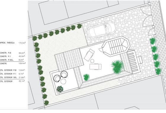 Nieuwbouw  - Villa - San Fulgencio