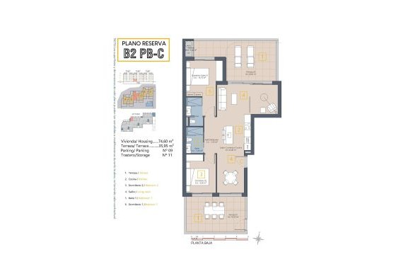 Nouvelle construction - Appartement - Los Alcázares